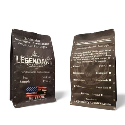 Have A Flight…. Of Coffee - Coffee - Specialty Coffee, Teas, and Syrups, Air - Roasted in Rockwall, Texas by Legendary Aviation Coffee Company