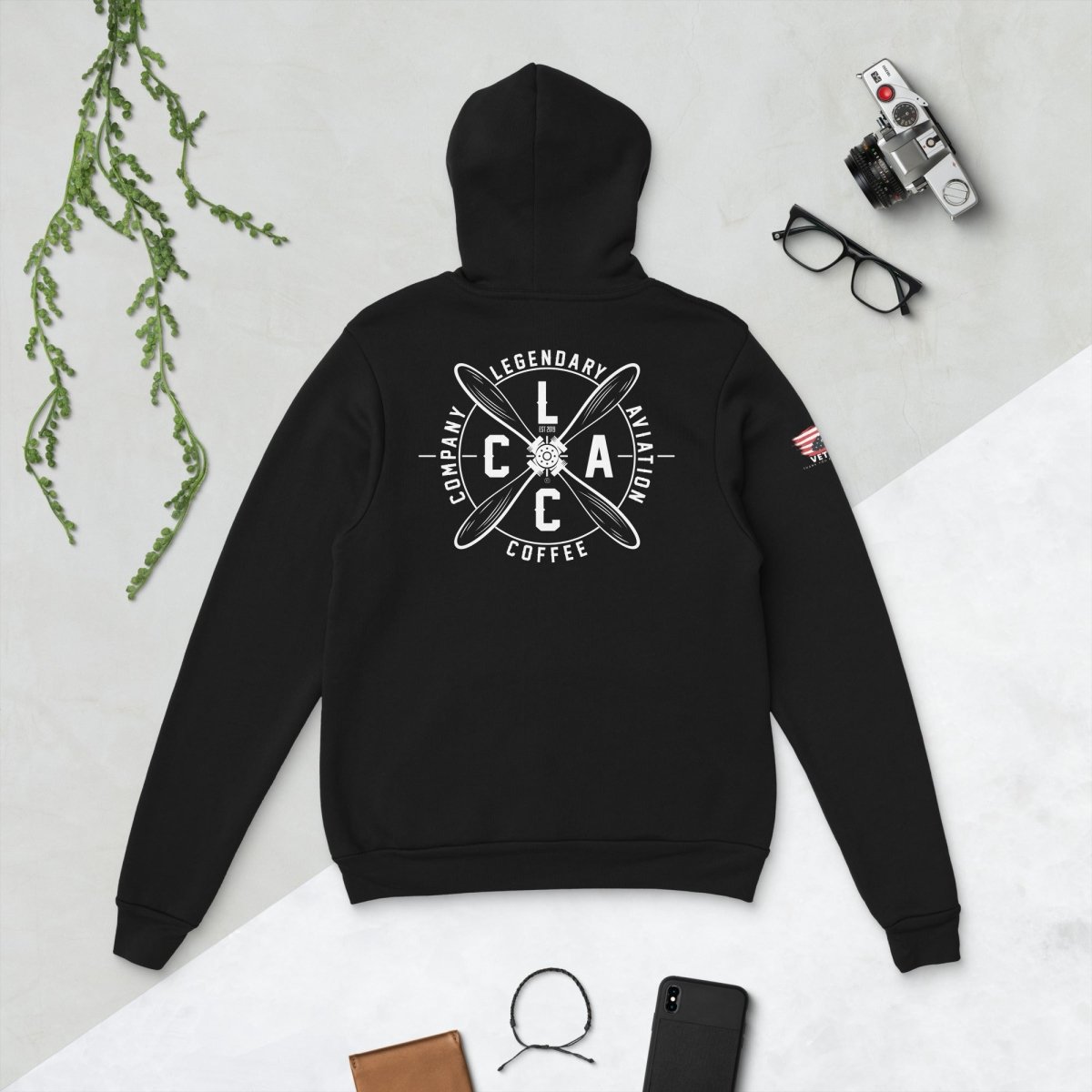 Legendary Hoodie - Specialty Coffee, Teas, and Syrups, Air - Roasted in Rockwall, Texas by Legendary Aviation Coffee Company