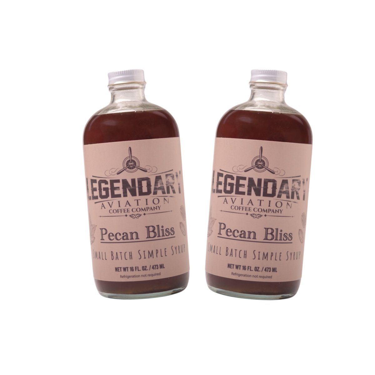 Legendary Pecan Bliss | Exclusively by and for Legendary Aviation Coffee - syrups - Specialty Coffee, Teas, and Syrups, Air - Roasted in Rockwall, Texas by Legendary Aviation Coffee Company