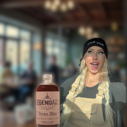 Legendary Pecan Bliss | Exclusively by and for Legendary Aviation Coffee - syrups - Specialty Coffee, Teas, and Syrups, Air - Roasted in Rockwall, Texas by Legendary Aviation Coffee Company