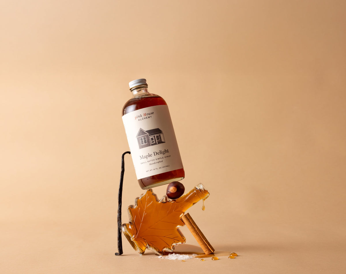 Maple Delight Simply Syrup by Pink House Alchemy - syrups - Specialty Coffee, Teas, and Syrups, Air - Roasted in Rockwall, Texas by Legendary Aviation Coffee Company