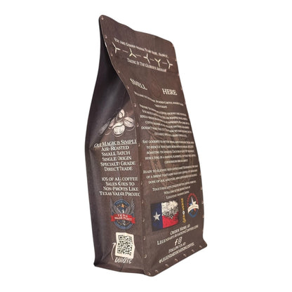 NR7952 | The Little Red Bus — Ethiopia Natural | Wings & Grace Collection | Air - Roasted Light Roast - Coffee - Specialty Coffee, Teas, and Syrups, Air - Roasted in Rockwall, Texas by Legendary Aviation Coffee Company