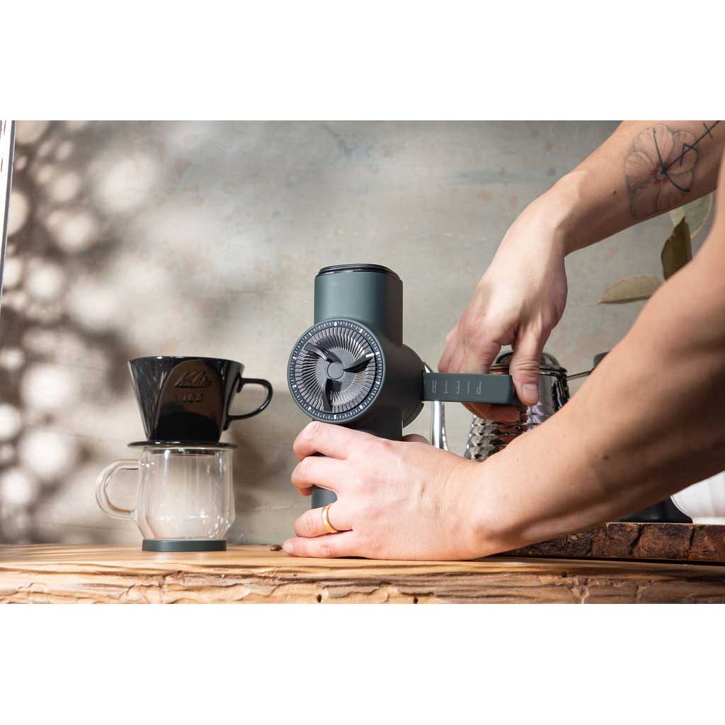 Pietro Pro Brewing Manual Coffee Grinder - Black