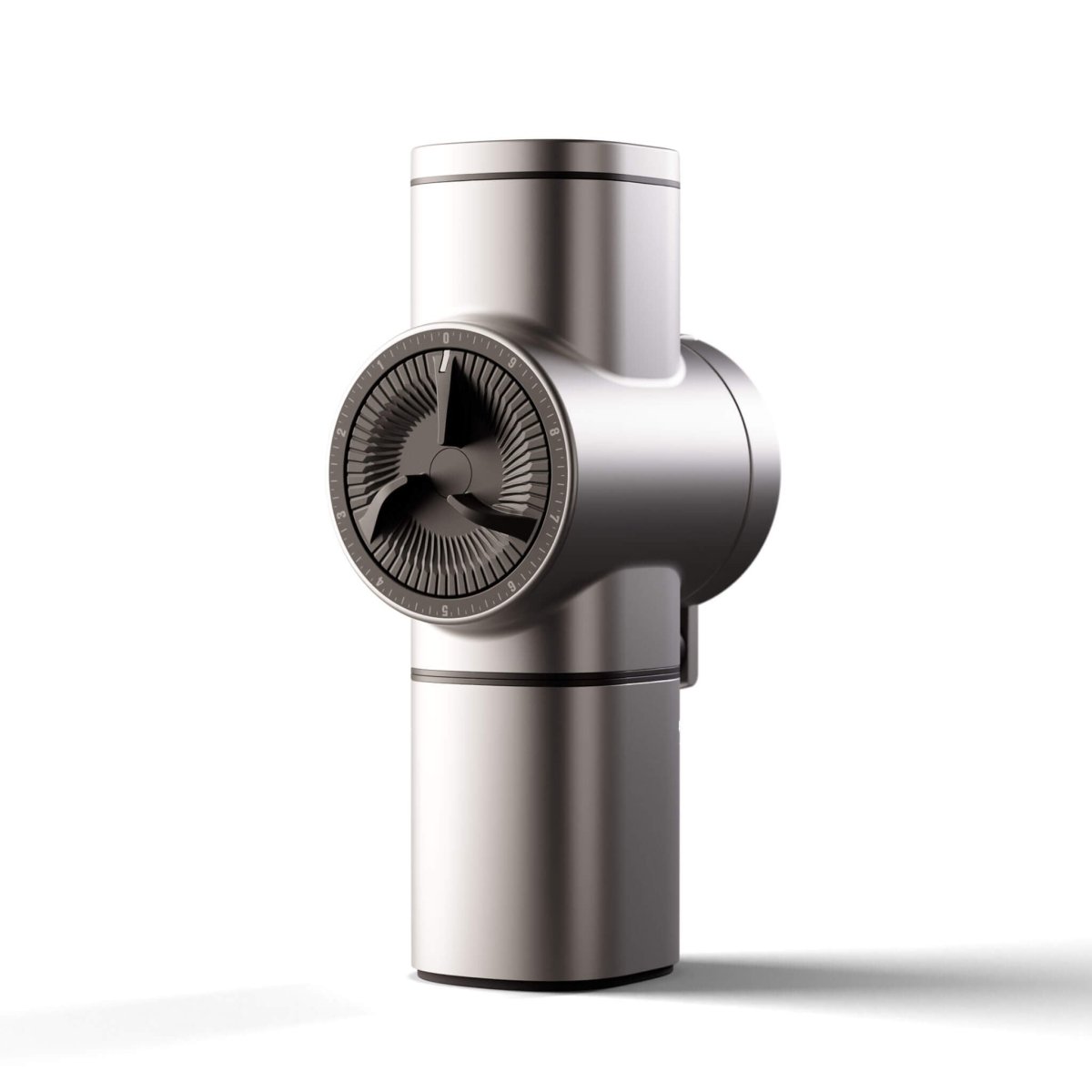 Pietro Manual Coffee Grinder - Silver - Thumbnail 2