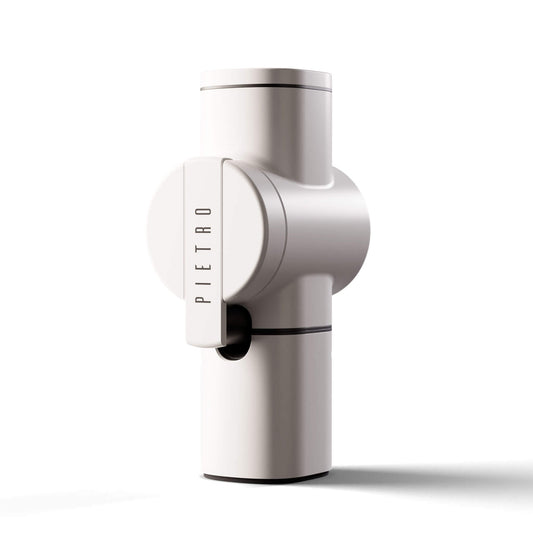 Pietro Pro Brewing Manual Coffee Grinder - White