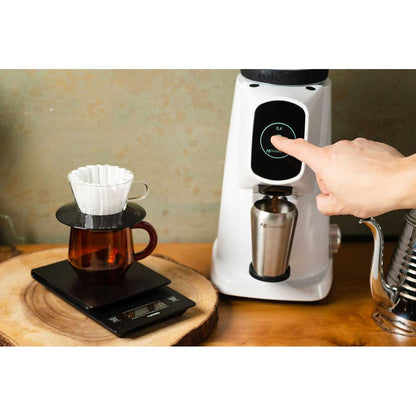 AllGround ProBrew Filter Coffee Grinder - Chrome w/ Black