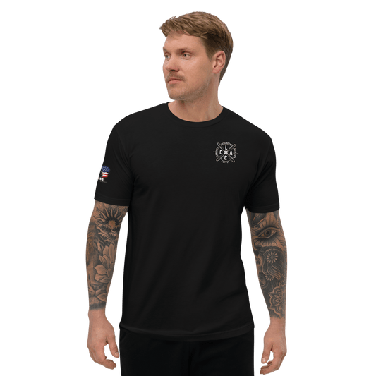 Short Sleeve T-shirt - Specialty Coffee, Teas, and Syrups, Air - Roasted in Rockwall, Texas by Legendary Aviation Coffee Company