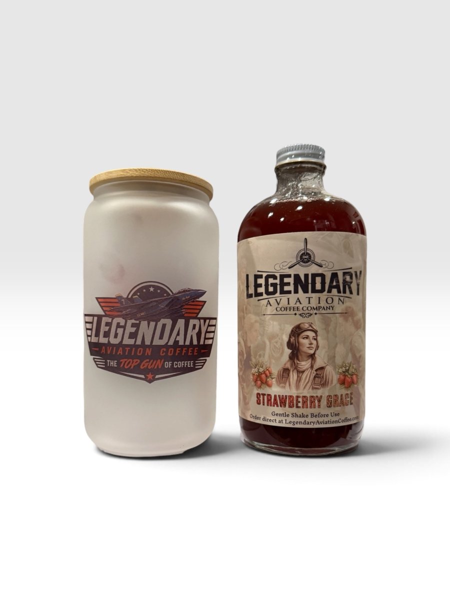 Talk to Me Goose – Legendary 16oz Frosted Glass - Cups - Specialty Coffee, Teas, and Syrups, Air-Roasted in Rockwall, Texas by Legendary Aviation Coffee Company