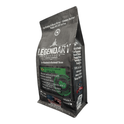 The Whistling Corsair | Brazil - Released 1/17/25 - Coffee - Specialty Coffee, Teas, and Syrups, Air - Roasted in Rockwall, Texas by Legendary Aviation Coffee Company