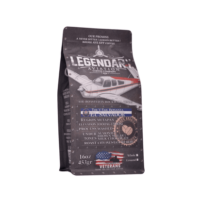V - Tail Bonanza | El Salvador - Best Seller - Coffee - Specialty Coffee, Teas, and Syrups, Air - Roasted in Rockwall, Texas by Legendary Aviation Coffee Company
