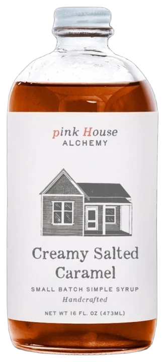 Creamy Salted Caramel syrup bottle