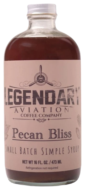 Pecan Bliss syrup bottle