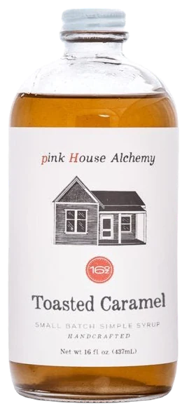 Toasted Caramel syrup bottle