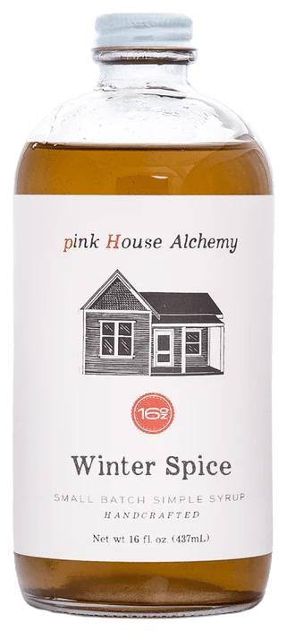 Winter Spice syrup bottle
